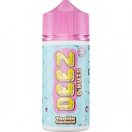 Deez D Nuts 100ml Shortfill E Liquid, Vanilla Custard Flavour