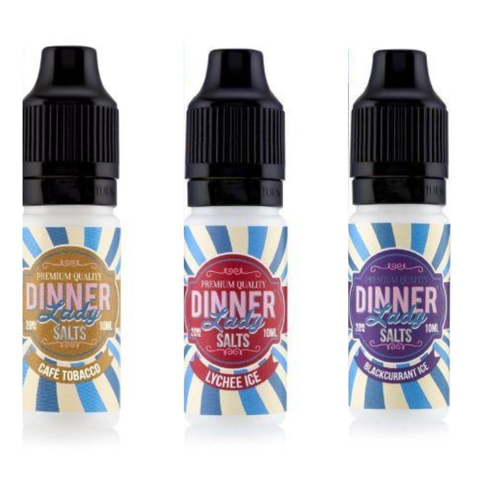 Dinner Lady 10ml Nic Salts E-Liquid - Pack of 10 Dinner Lady 10ml Nic Salts E-Liquid - Pack of 10