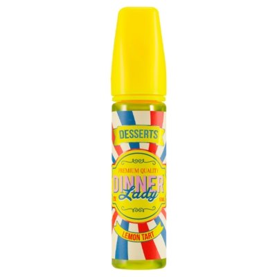 Dinner Lady 50ml Shortfill, Lemon Tart Flavour