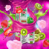 DK Salts E - Liquid 10ml 20mg Nic Salt Box of 10 - with Straw Kiwi BubbleGum flavour