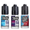 Doozy Vape 10ml E-Liquid Pack of 10, Blue Raspberry, Blackcurrant Aniseed, Berry Blast Flavour