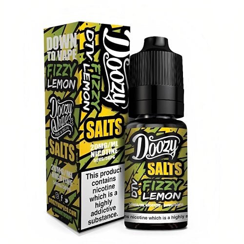 Doozy Vape Nic Salt 10ML Pack of 10 Available In Fizzy Lemon Flavour