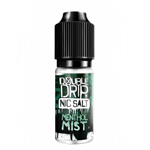Double Drip Nic Salt 10ml Pack of 10 Available in Menthol Mist Flavour