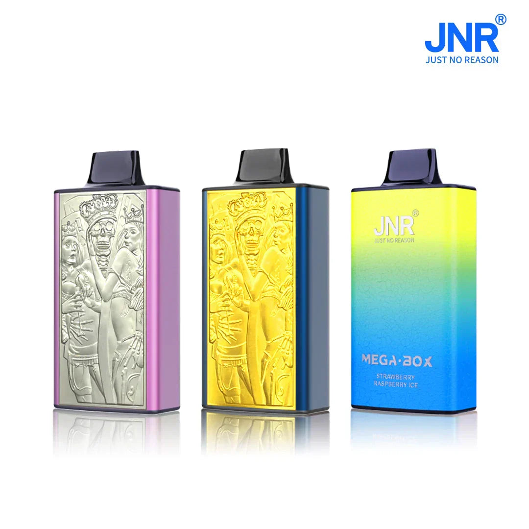 JNR Mega Box 25000 Puffs Disposable Vape Kit - Box of 10 JNR Mega Box 25000 Puffs Disposable Vape Kit - Box of 10