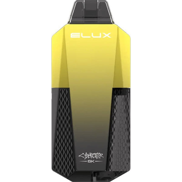 Elux Cyberover 6000 Prefilled Pod Vape - Box of 10available in Lemon Lime Flavour