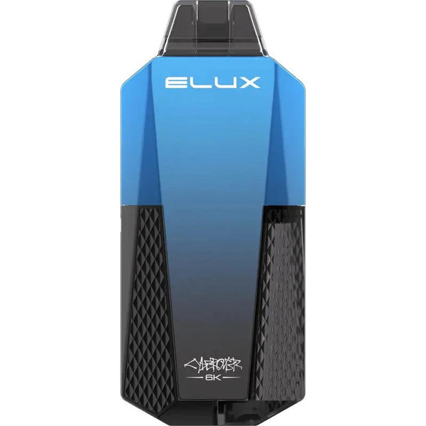 Elux Cyberover 6000 Prefilled Pod Vape - Box of 10 available in Mr Blue Flavour