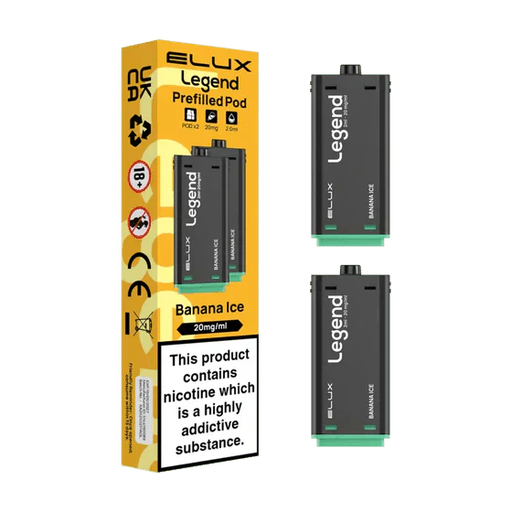 Elux Legend 1500 Replacement Pods Pack of 2 - Wholesale Price !