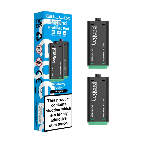 Elux Legend 1500 Replacement Pods Pack of 2 - Wholesale Price !