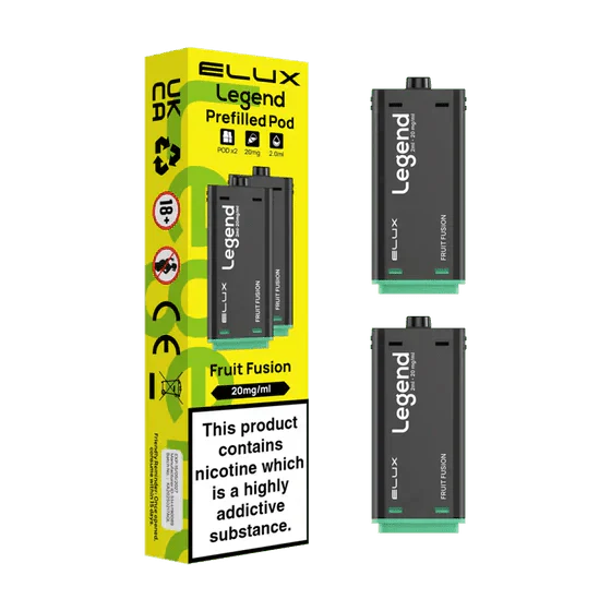 Elux Legend 1500 Replacement Pods Pack of 2 - Wholesale Price !