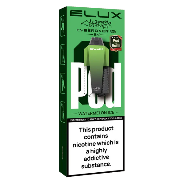 Elux Cyberover 6K Prefilled Pods