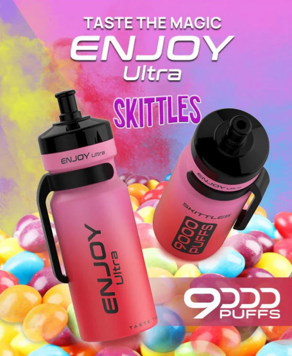Flavours of Enjoy Ultra 9000 Box of 10 - Skittles