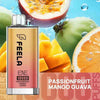 Feela ENE/Elux 10000 Disposable Vape Puff Pod Box of 10 with PassionFruit Mango Guava flavour