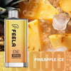 Feela ENE/Elux 10000 Disposable Vape Puff Pod Box of 10 with Pineapple Ice flavour