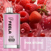 Feela ENE/Elux 10000 Disposable Vape Puff Pod Box of 10 with Pink Strom flavour