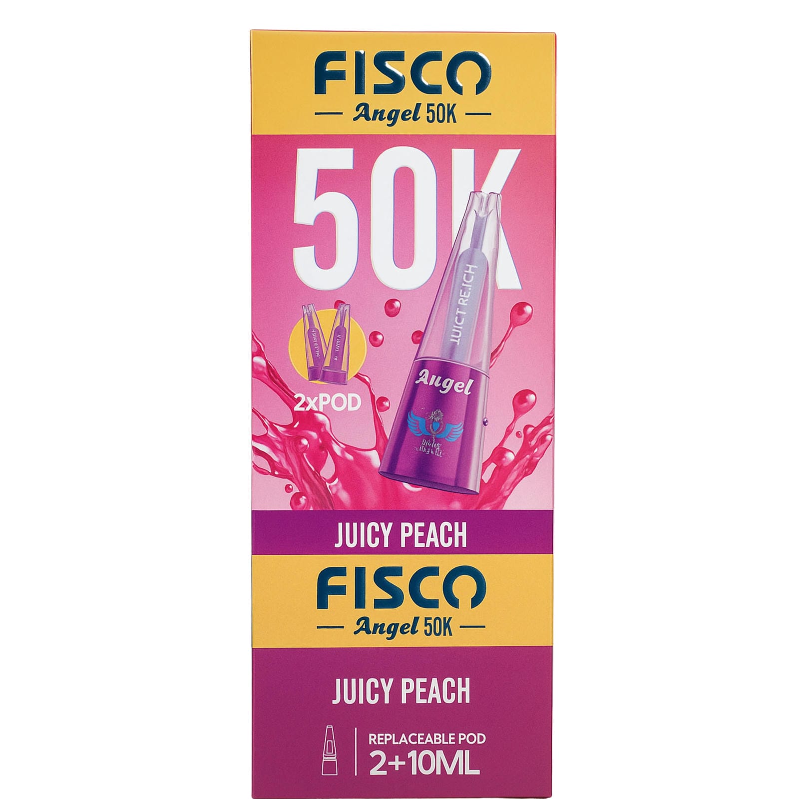Fisco Angel 50K Prefilled Pod Kit Pack of 5 | Best Deal Fisco Angel 50K Prefilled Pod Kit Pack of 5 | Best Deal