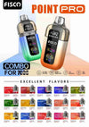 Fisco Point Pro 7000 Puff Pre-Filled Pod Kit - Box of 5 Available In Combo Flavour