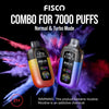 Fisco Point Pro 7000 Puff Pre-Filled Pod Kit - Box of 5 Available In Combo Flavour
