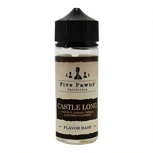 Five Pawns 100ml Shortfill E Liquid, Castle Long Flavour