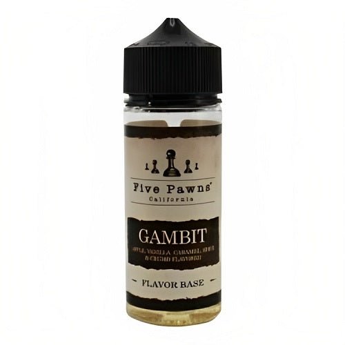 Five Pawns 100ml Shortfill E Liquid, Gambit Flavour