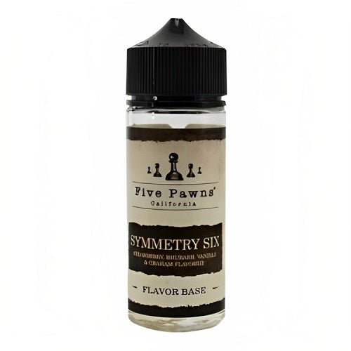 Five Pawns 100ml Shortfill E Liquid, Symmetry Six Flavour