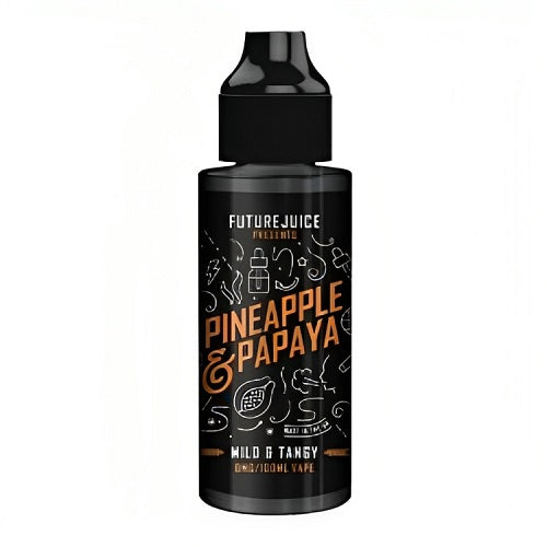 Future Juice 100ml Shortfil E Liquid, Pineapple Papaya Flavour