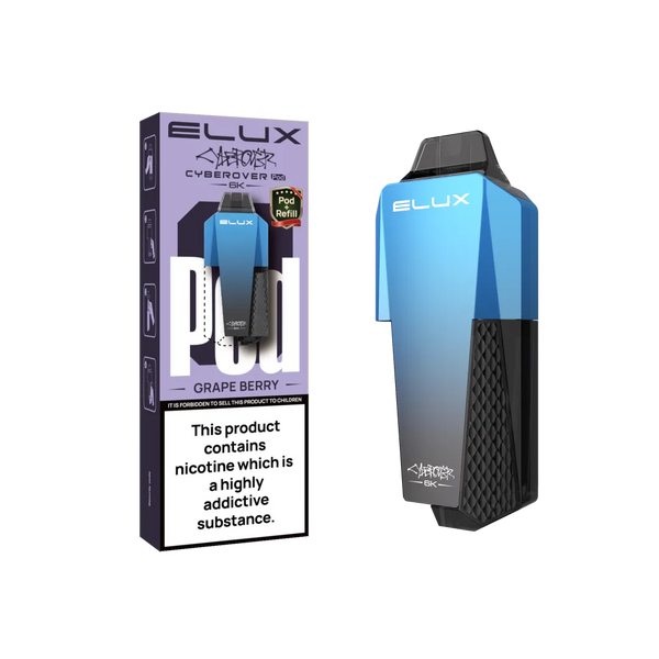 Elux Cyberover 6000 Prefilled Replacement Pods - Box of 5