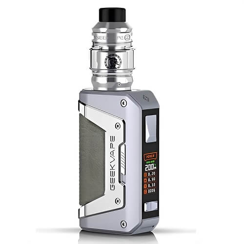 Geekvape L200 Aegis Legend 2 Vape Kit, Silver Color