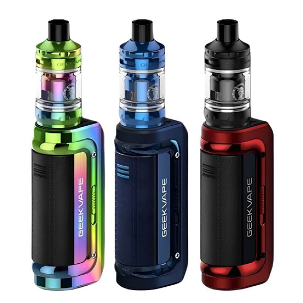 Geek Vape Aegis Solo 100W Vape Kit, Raibow, Navy Blue, Red Color