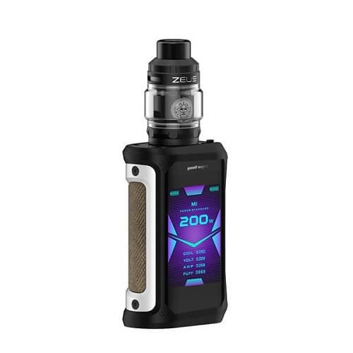 GeekVape Aegis X Cerberus Tank Vape Kit, Classic Silver Color