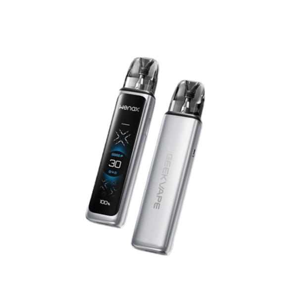 Geekvape Wenax Q Pro Ultra Pod Kit, Froasted Silver Color