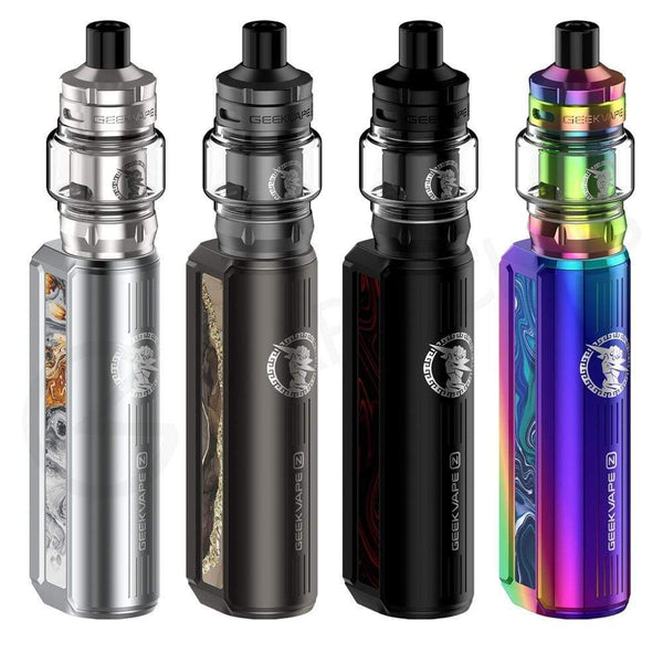 GeekVape Z50 Vape Kit, Silver, Gunmetal, Black, Rainbow Color