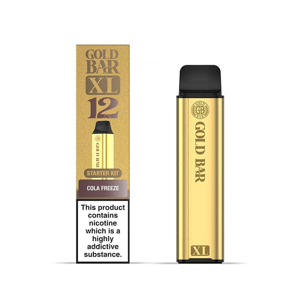Gold Bar XL 10k Prefilled Pod Kit Box of 5 - Wholesale Price !