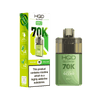 Image Of HQD Glow Air 70k, 70000 Puffs Prefilled Vape kit - Box of 5 with Lemon Lime and Fresh Mint flavour