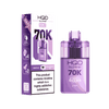 Image Of HQD Glow Air 70k, 70000 Puffs Prefilled Vape kit - Box of 5 with Grape GB and Strawberry GB flavour