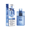 Image Of HQD Glow Air 70k, 70000 Puffs Prefilled Vape kit - Box of 5 with Mr Blue Razz Ice flavour