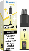 Hayati Pro Max Plus 6000 Vape Box of 5 - Banana Ice Flavour