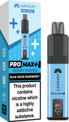 Hayati Pro Max Plus 6000 Vape Box of 5 - Flavour Blue Sour Raspberry
