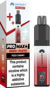 Hayati Pro Max Plus 6000 Vape Box of 5, Fizzy Cherry Flavour