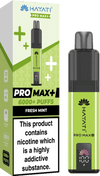Hayati Pro Max Plus 6000 Vape Box of 5, Flavour Fresh Mint