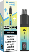 Hayati Pro Max Plus 6000 Vape Box of 5,Fruit Twist Flavour