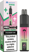 Hayati Pro Max Plus 6000 Vape Box of 5, Strawberry Kiwi Flavour