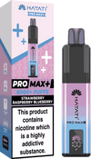 Hayati Pro Max Plus 6000 Vape Box of 5,Strawberry Raspberry Blueberry Flavour