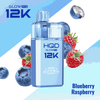 HQD Glow Pro 12k Prefilled vape Pod Kits with Blueberry Raspberry flavour