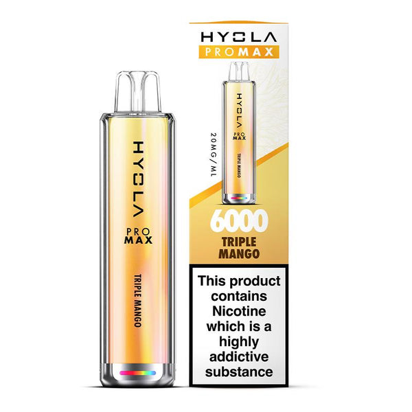 Hyola Pro Max 6000 Puffs Prefilled Vape Pod Kit - Box of 10