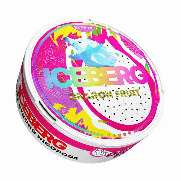 Iceberg Snus 16gr 150mg Pouches - with Dragon Fruit flavour #Ukvaper-wholesale#