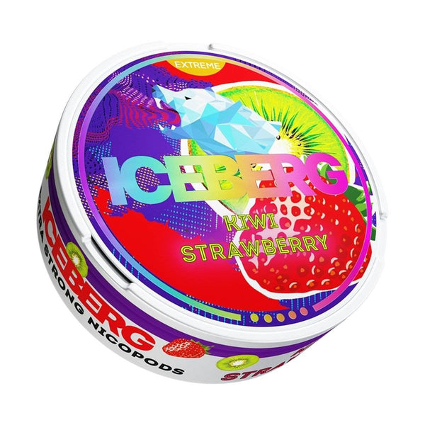 Iceberg Snus 16gr 150mg Pouches - with Kiwi Strawberry flavour #Ukvaper-wholesale#