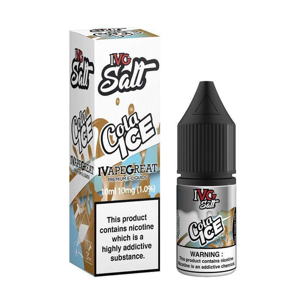 IVG 10ml Nic Salt E Liquid, Cola Ice Flavour