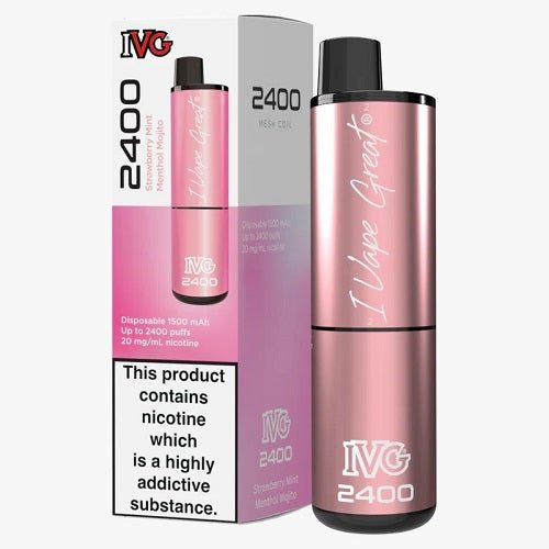 IVG 2400 Disposable Vape Pod Device - Box of 5