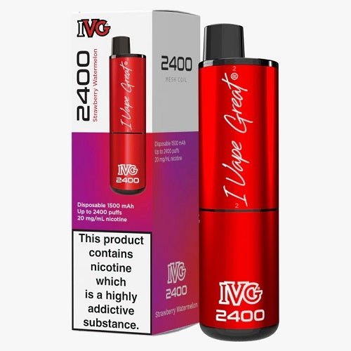 IVG 2400 Disposable Vape Pod Device - Box of 5