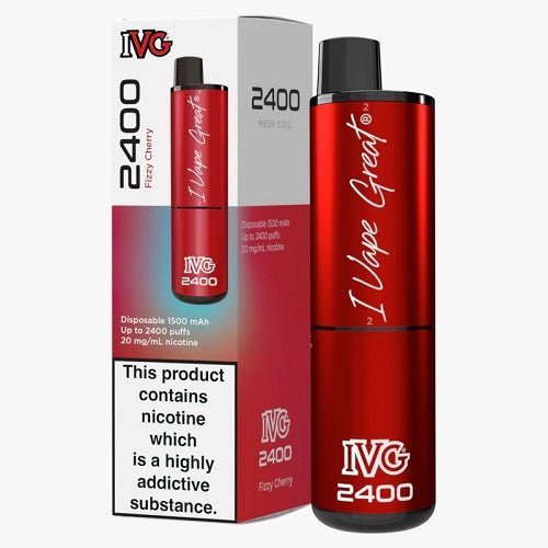 IVG 2400 Disposable Vape Pod Device - Box of 5